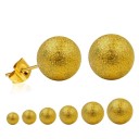Pendientes de botón para mujer, 6 pares, G873 4