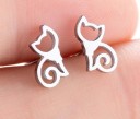 Pendientes de botón para mujer G116 5
