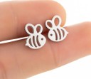 Pendientes de botón para mujer G116 11