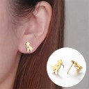 Pendientes de botón para mujer G116 5