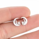 Pendientes de botón para mujer G1428 25