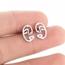 Pendientes de botón para mujer G1428 27