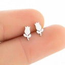 Pendientes de botón para mujer G1428 11
