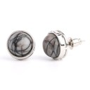 Pendientes de botón para mujer G805 6