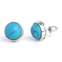 Pendientes de botón para mujer G805 10