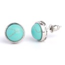 Pendientes de botón para mujer G805 12