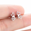 Pendientes de botón para mujer H815 23