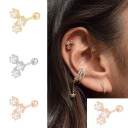Pendientes de botón para mujer 2