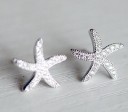 Pendientes de estrella de mar para mujer 2