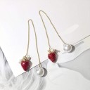 Pendientes de frutas para mujer 12