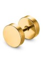 Pendientes de hombre con forma de mancuerna J2943 14