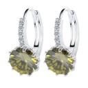 Pendientes de lujo con piedra J3210 8