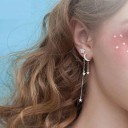 Pendientes de luna y estrella para mujer 2