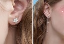 Pendientes de luna y estrella para mujer 4