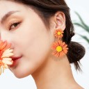 Pendientes de margaritas para mujer 2