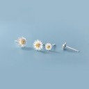 Pendientes de margaritas para mujer 2