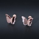 Pendientes de mariposa para mujer G519 1