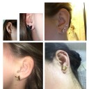 Pendientes de mariposa para mujer G519 2