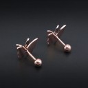Pendientes de mariposa para mujer G519 3