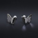 Pendientes de mariposa para mujer G519 4