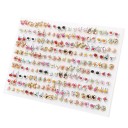 Pendientes de mujer 100 pares 21