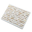 Pendientes de mujer 100 pares 12