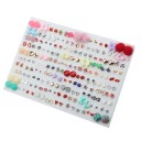 Pendientes de mujer 100 pares 13