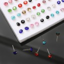 Pendientes de mujer 100 pares 5