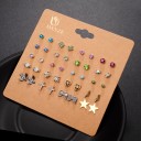 Pendientes de mujer 20 pares J524 3