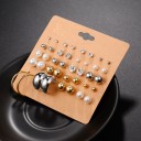 Pendientes de mujer 20 pares J524 8