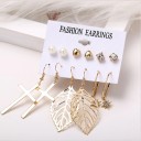 Pendientes de mujer 6 pares G289 7