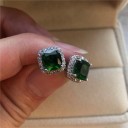 Pendientes de mujer con circonitas 5