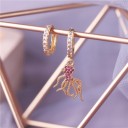 Pendientes de mujer con circonitas G1279 11