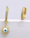 Pendientes de mujer con circonitas G1279 14