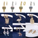 Pendientes de mujer con circonitas G1279 5