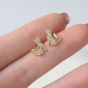 Pendientes de mujer con circonitas G203 6