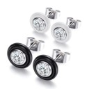 Pendientes de mujer con circonitas G295 1