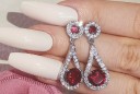 Pendientes de mujer con circonitas G343 15