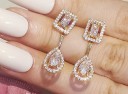 Pendientes de mujer con circonitas G343 44