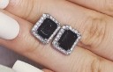 Pendientes de mujer con circonitas G343 2