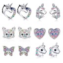 Pendientes de mujer con circonitas G359 1
