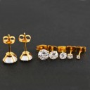 Pendientes de mujer con circonitas G451 7