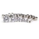 Pendientes de mujer con circonitas G451 12