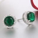 Pendientes de mujer con circonitas G465 5