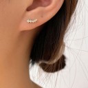 Pendientes de mujer con circonitas G495 4