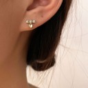 Pendientes de mujer con circonitas G495 2
