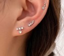 Pendientes de mujer con circonitas G495 2