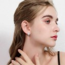 Pendientes de mujer con circonitas 2