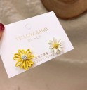 Pendientes de mujer con flores C1063 8