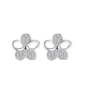 Pendientes de mujer con flores G823 1